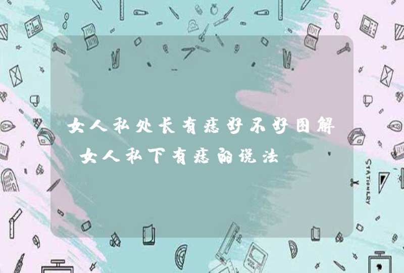 女人私处长有痣好不好图解_女人私下有痣的说法,第1张